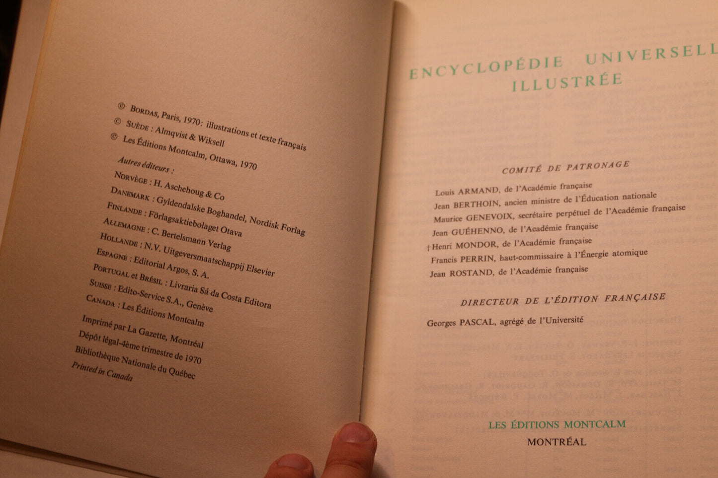 Vtg Encyclopédie Universelle Illustrée 21 Tomes Livres Books Éditions Montcalm