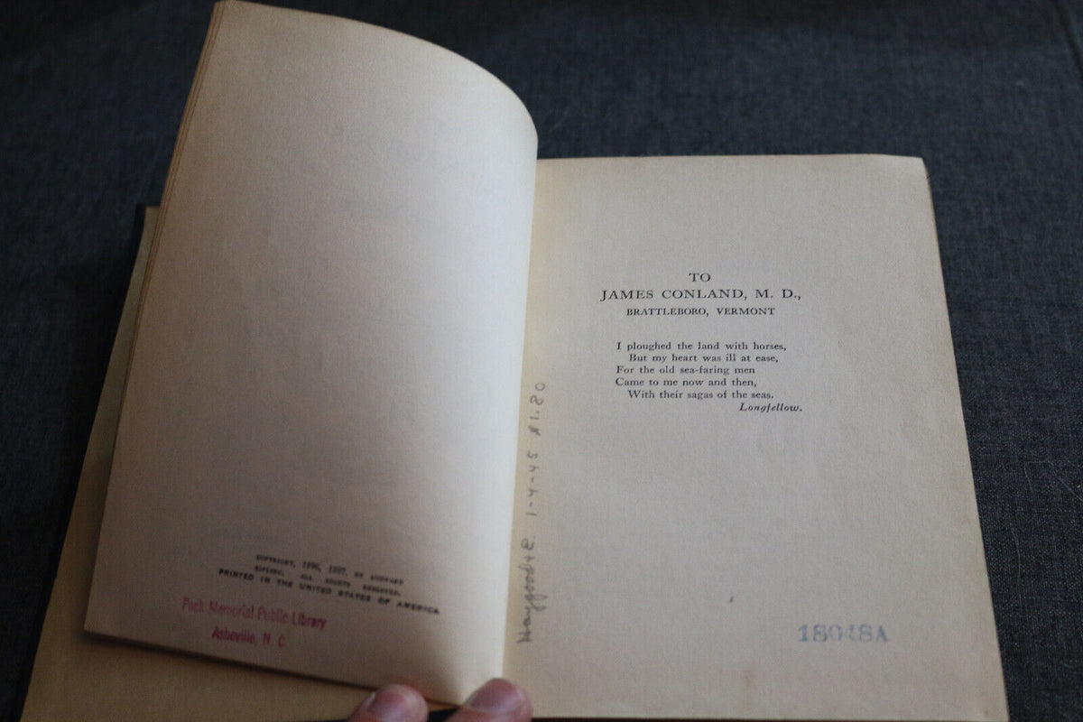 Captains Courageous Kipling Hardcover Antique Book Vintage 1897?