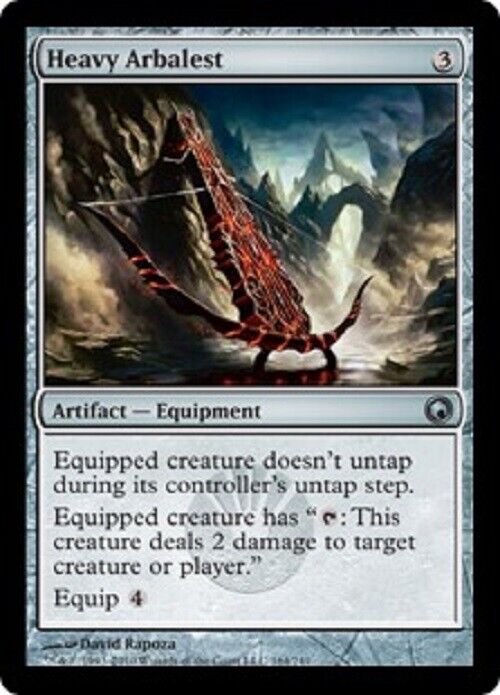 MTG MTG 1x Heavy Arbalest Scars of Mirrodin Cards Magic The Gathering Omniphustoys MTG MTG 1x Heavy Arbalest Scars of Mirrodin Cards Magic The Gathering Omniphustoys