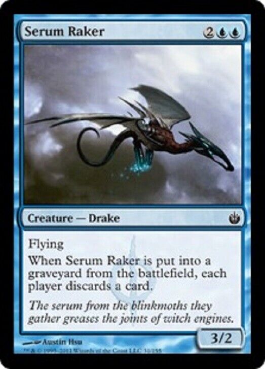 MTG MTG 4x Serum Raker Mirrodin Besieged Cards Magic The Gathering