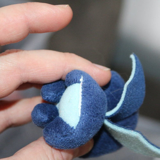 2020 Mcdonalds Ty With Glow In The Dark Eyes Blake Plush Toy W/ Wings 3" #3