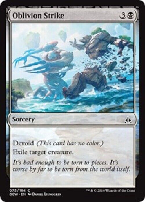 MTG 4x Oblivion Strike Oath of the Gatewatch MTG Magic the Gathering card