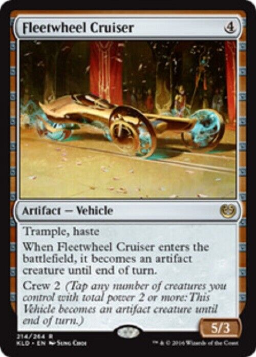 MTG MTG 1x Fleetwheel Cruiser Kaladesh Card Magic The Gathering