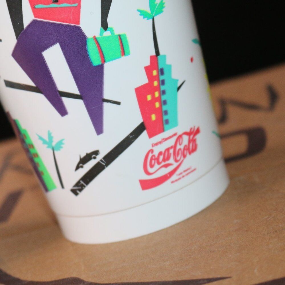 3 Vintage Coca-Cola Mcdonald'S Summer Beach Toronto Drinkware Toys Plastic Cups