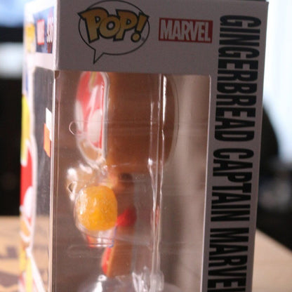 #936 Gingerbread Captain Marvel Funko Pop! Figure Toy