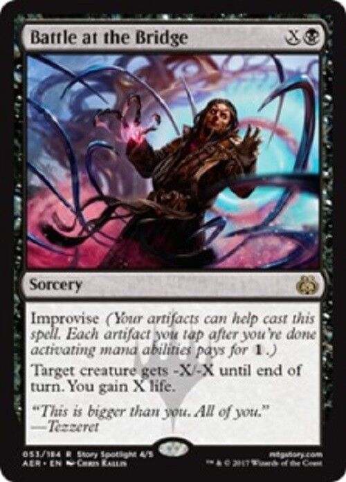 MTG MTG 1x Battle at the Bridge Aether Revolt FOIL MAGIC The Gathering Omniphustoys MTG MTG 1x Battle at the Bridge Aether Revolt FOIL MAGIC The Gathering Omniphustoys