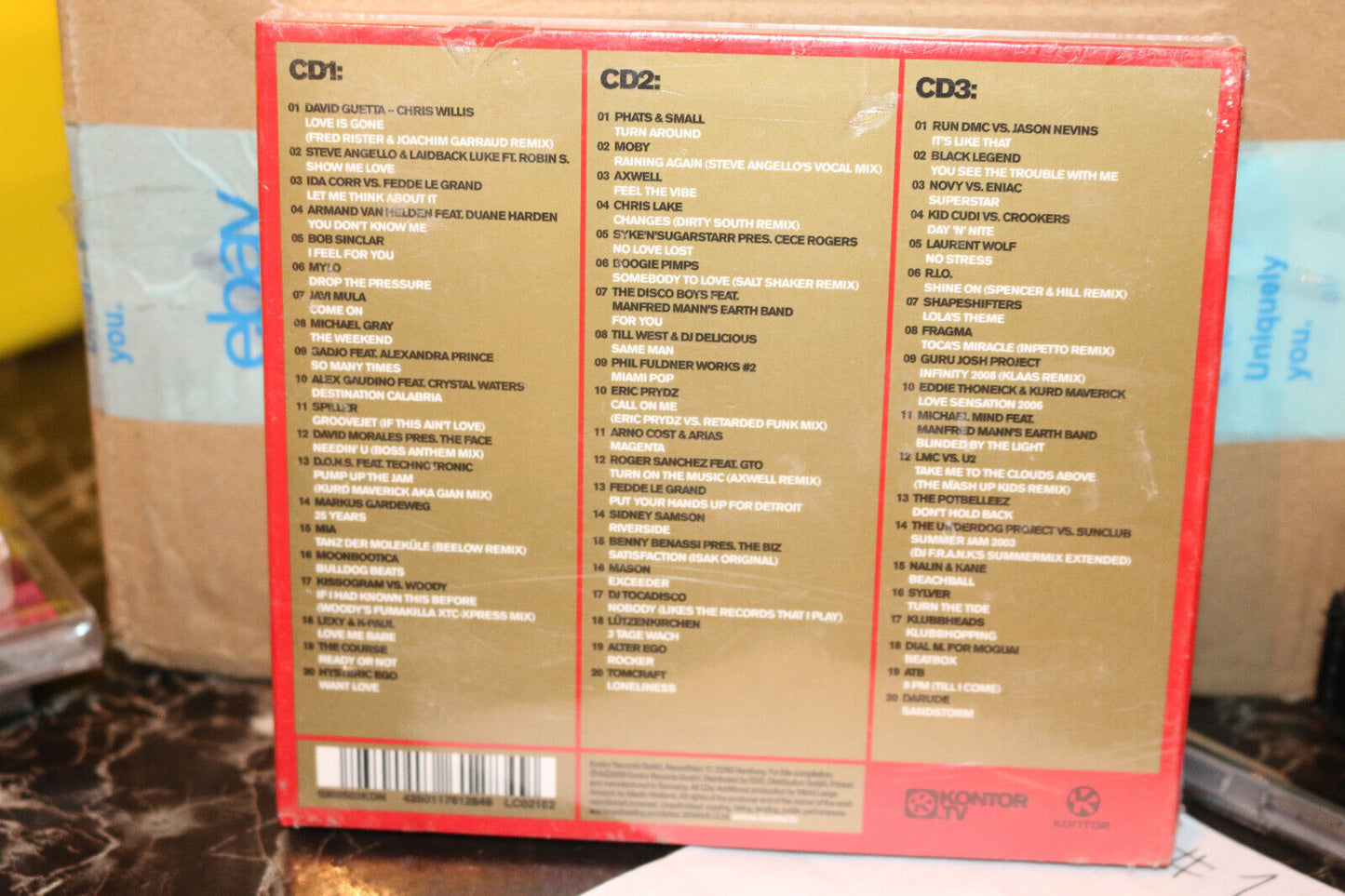 Kontor Top Of The Clubs Totc No 41 Cd Collection 3 Cds Complete Brand New Sealed