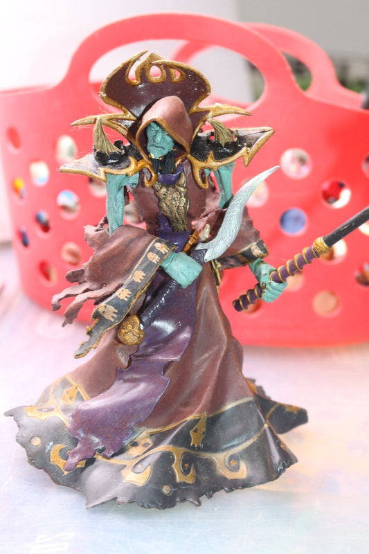 World Of Warcraft - Sota Toys - Undead Warlock - Action Figure Rare