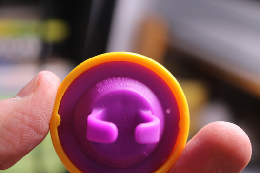 2017 Lps Littlest Pet Shop Green Chick Bird Subway Hasbro Fingers Ring Toy Rare