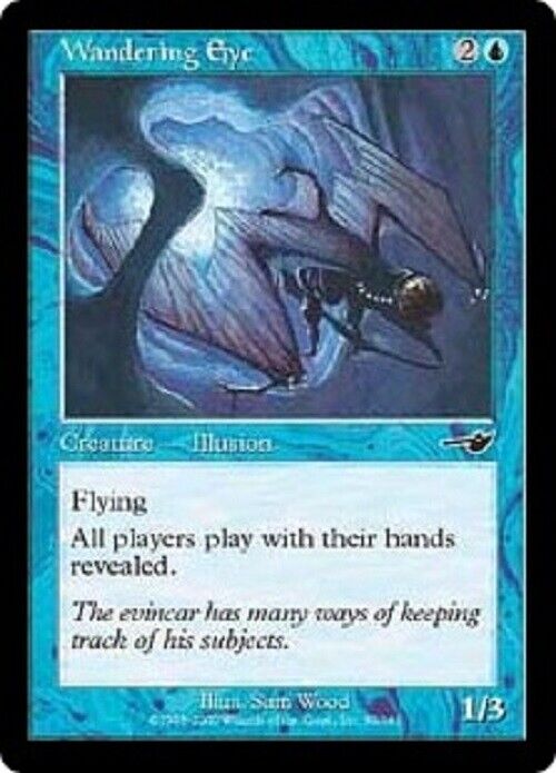 MTG 2x Wandering Eye Nemesis MTG Magic the Gathering card Played