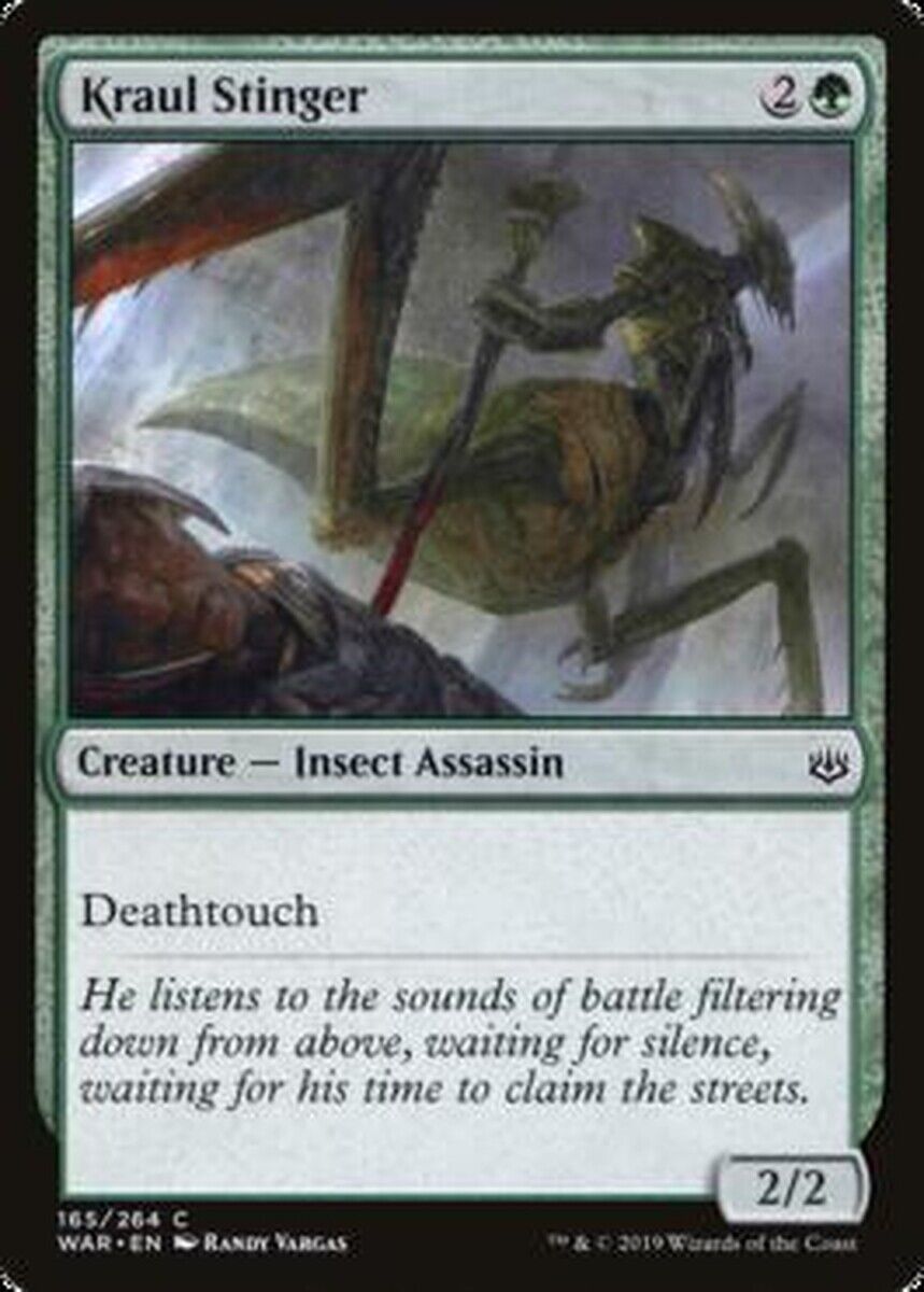 MTG Kraul Stinger War of the Spark Magic the Gathering 4x mtg cards