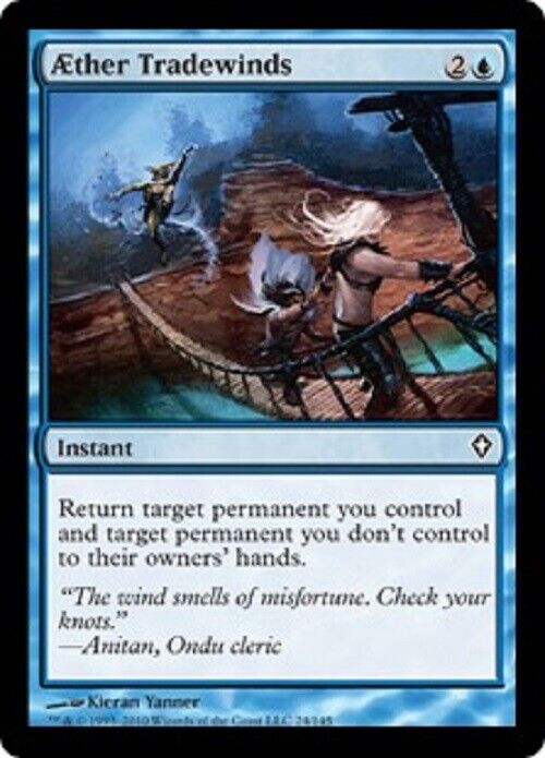 MTG MTG 4x Aether Tradewinds WWK Worldwake Cards Magic The Gathering Pauper
