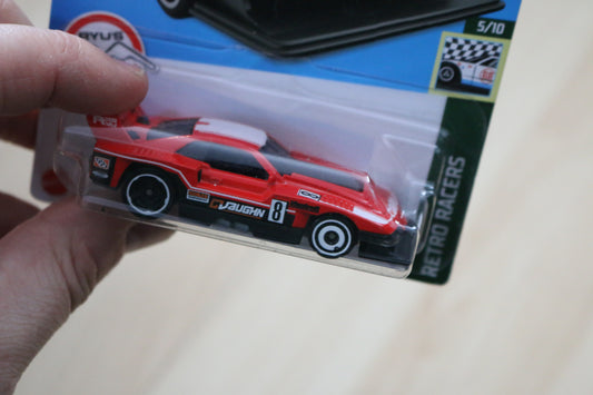 2022 Hot Wheels Gt-Scorcher #59 Red; Vaughn 8 🚚 Retro Racers ✰ Ryu'S Rides