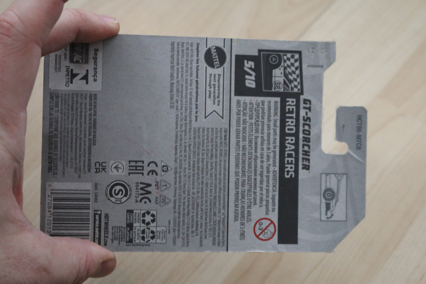 2022 Hot Wheels Gt-Scorcher #59 Red; Vaughn 8 🚚 Retro Racers ✰ Ryu'S Rides