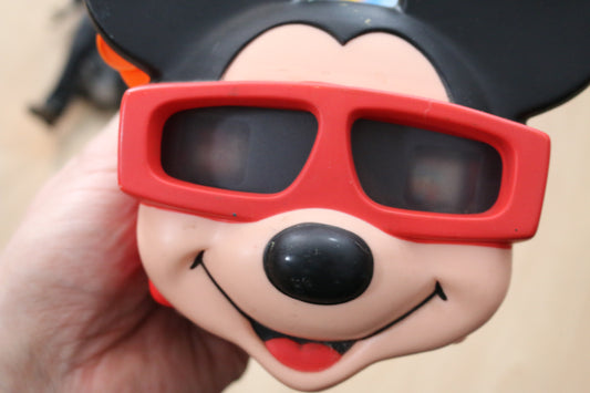 Vintage Old Mickey Mouse 3D View Master Reel View-Master Walt Disney Kids Toy