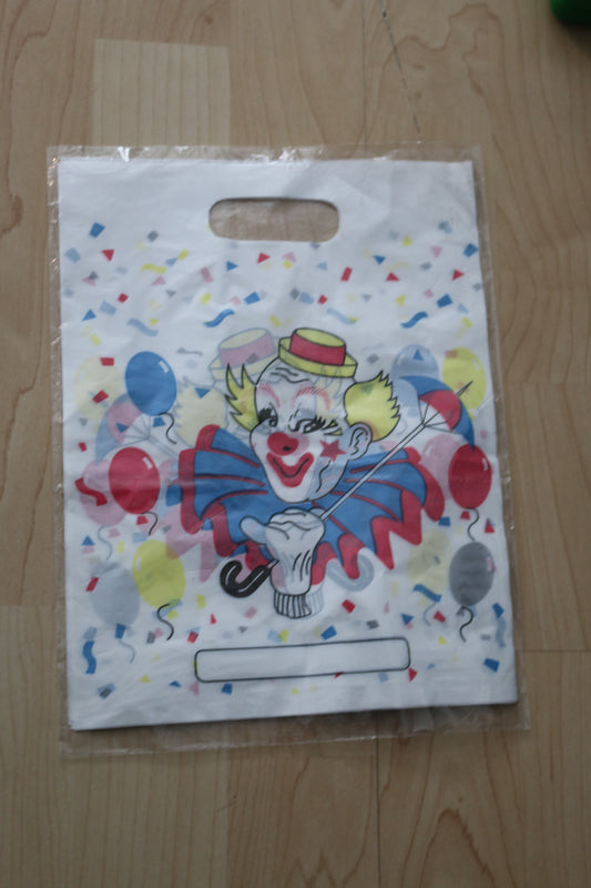 Vintage Collectible Clown Sealed Bags Of Suprise Bags Nostalgia