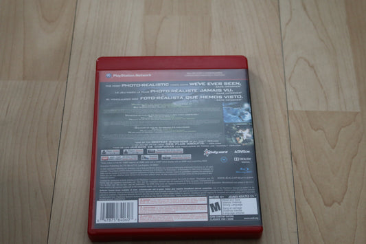 Call Of Duty 4 Modern Warfare Greatest Hits Sony Ps3 Playstation 3 Game