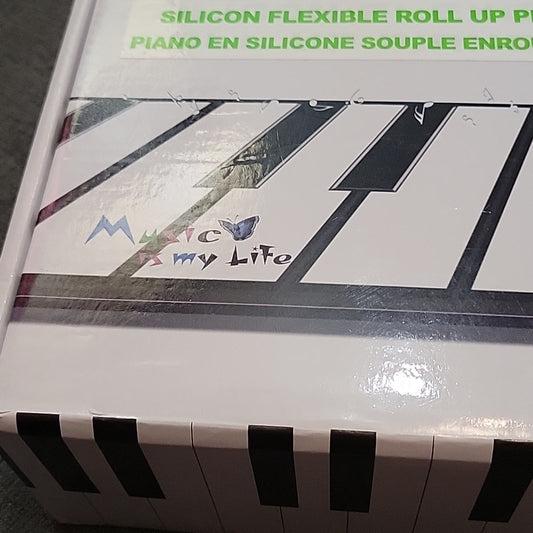 Silicon Flexible Roll Up Piano Music Os My Life Item No. Pn49S