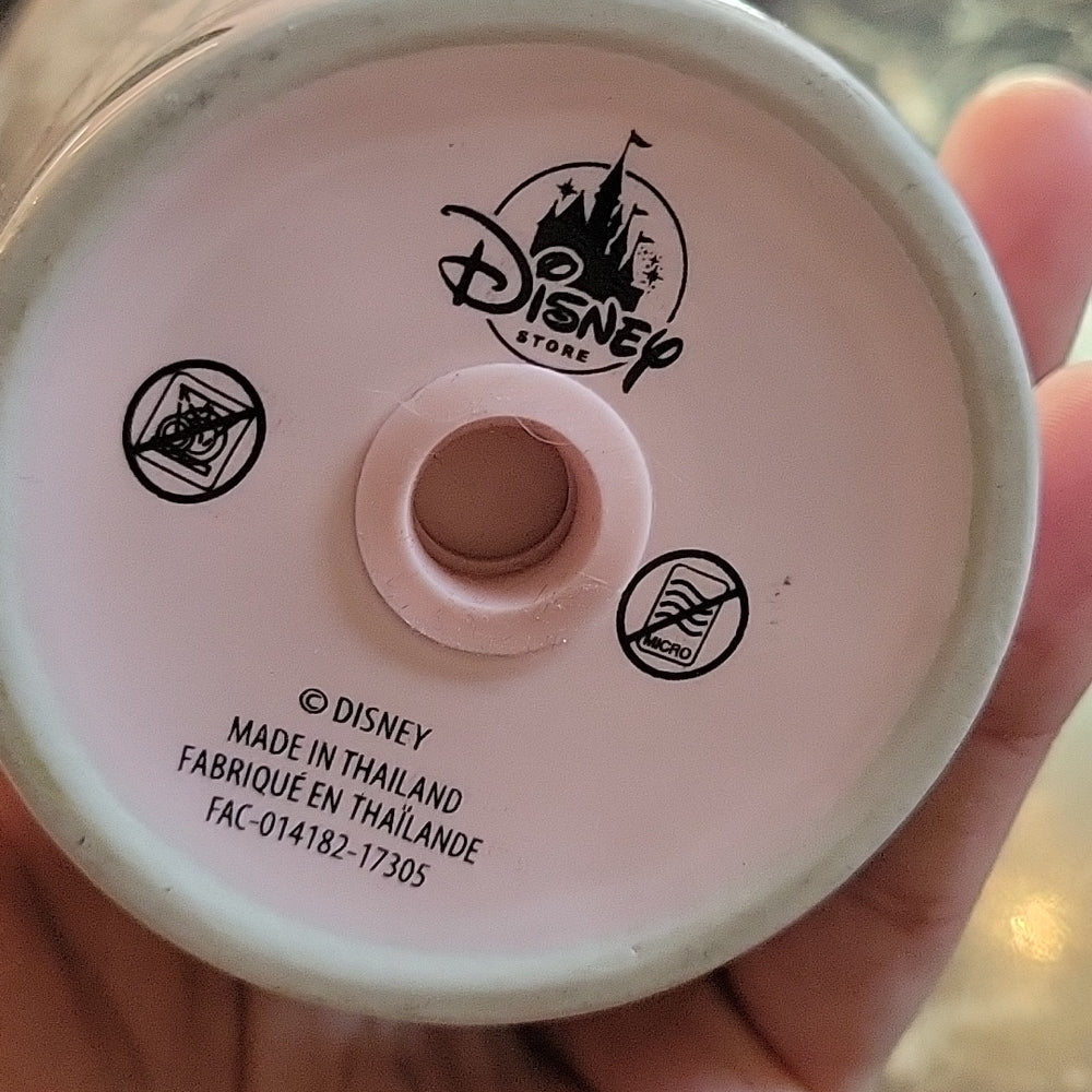 Disney Sleeping Beauty Tumbler & Lid Castle Ceramic Travel 5 Minutes More Drink