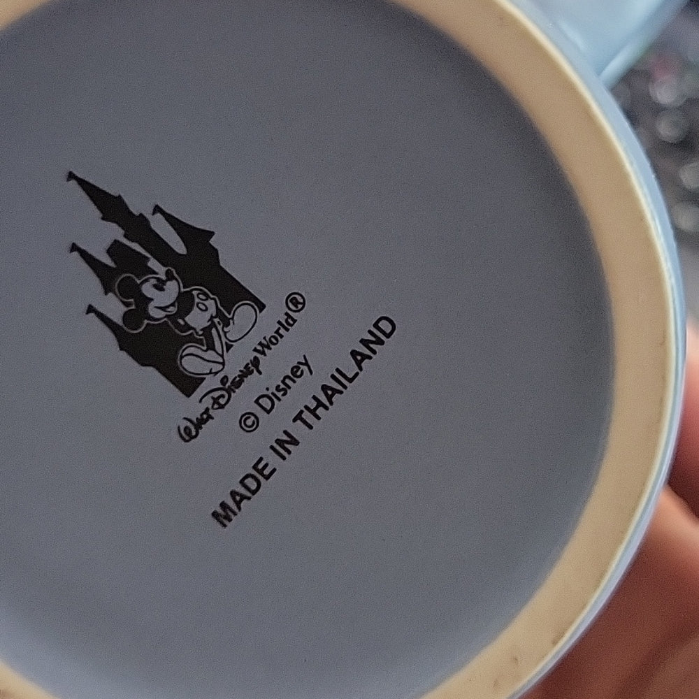 Walt Disney World Parks Mickey Mouse Emotions Grey Coffee Tea Mug Cup 12Oz