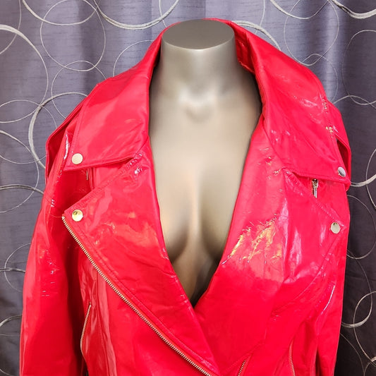 Why Dress Faux Leather (Pu) Jacket