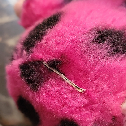 Pink Cute Stuffed Animal W/ Big Eyes Toy Collectible For Kids Yoohoo? Ty?