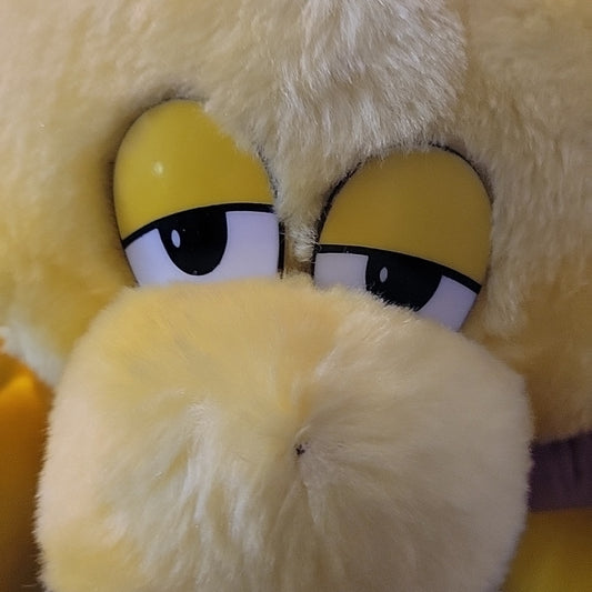 Vintage 1989 Kodak Kolorkins Shutter Yellow Plush Toy Advertisement Premium Kabb