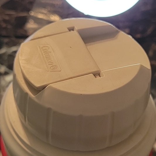 Vintage Coleman 1/3 Gallon Jug Cooler Water Ice Personnal Size Thermos Insulated