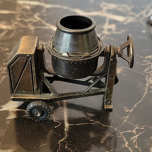 Vintage Die-Cast Pencil Sharpener Miniature Railroad Concrete Mixer