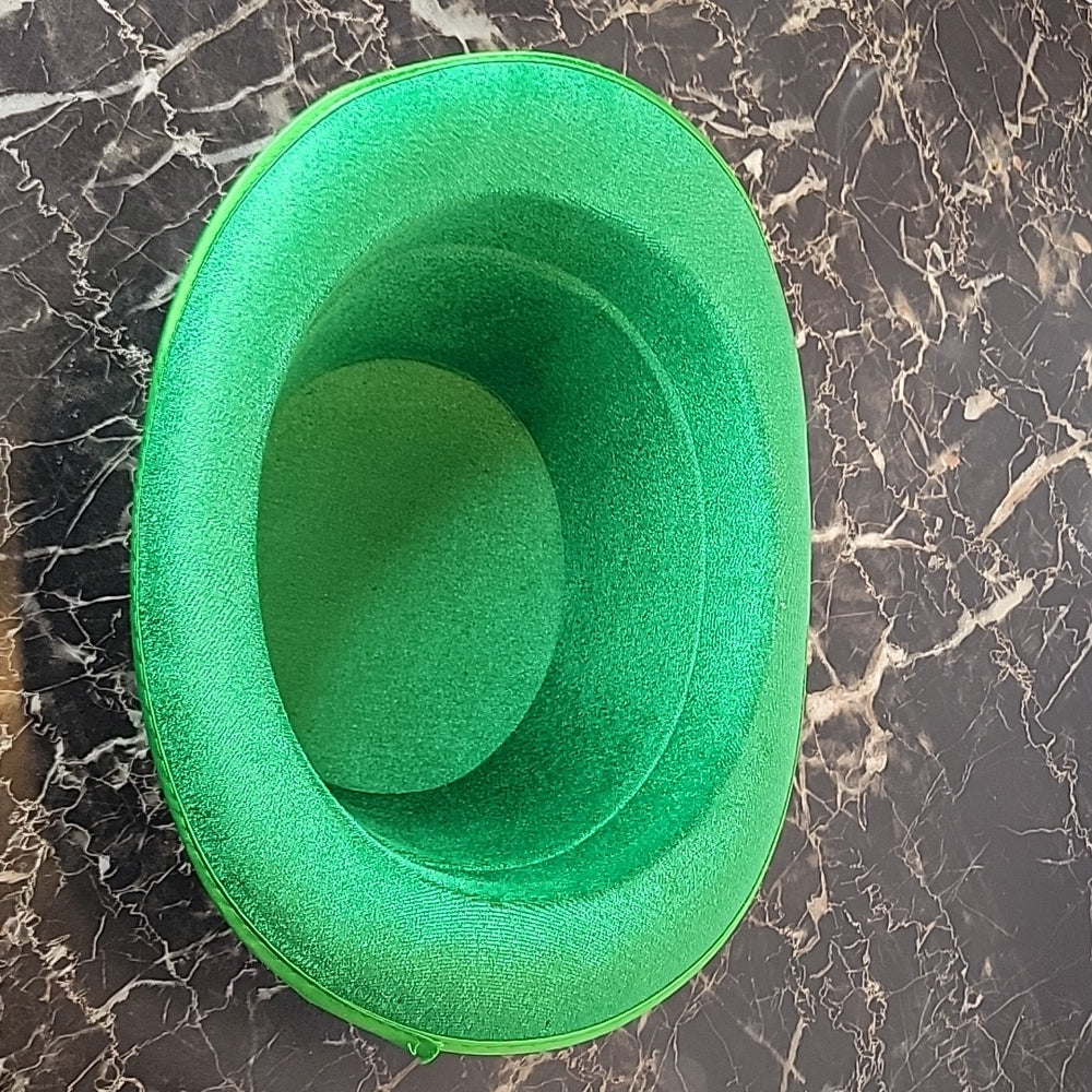 Green Hat Leprechaun Halloween Chapeau Haut De Gamme Vert 1 Pièce St.Patricksday