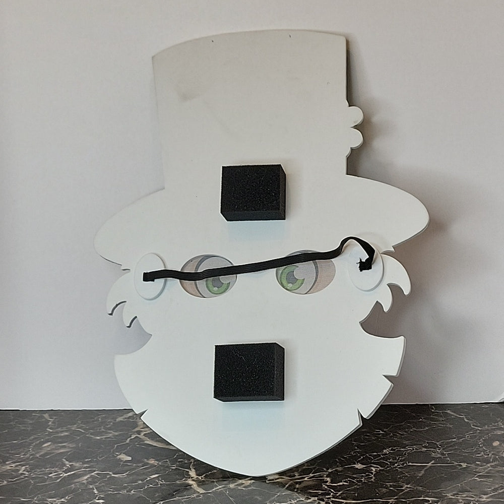 St Patricks Day Front Mask Foam Leprechaun Disguise Halloween Costume For Adult