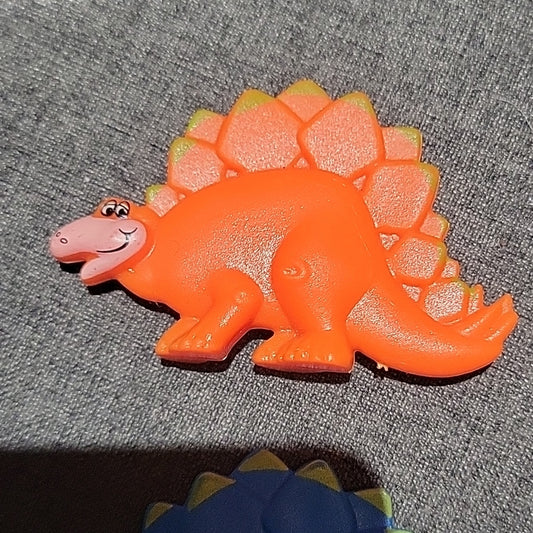 1992 Fruity Pebbles Cereal Hanna Barbera The Flintstones Lot Stegosaurus Dino