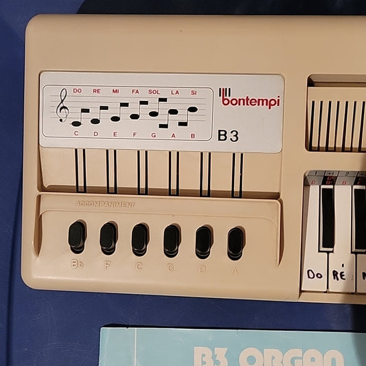 Vintage Bontempi B3 Electric Organ Great Condition Tested Works