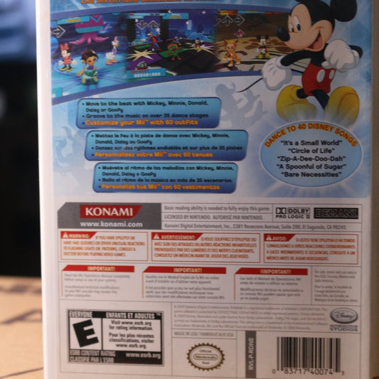 Dance Dance Revolution: Disney Grooves (Nintendo Wii, 2009)