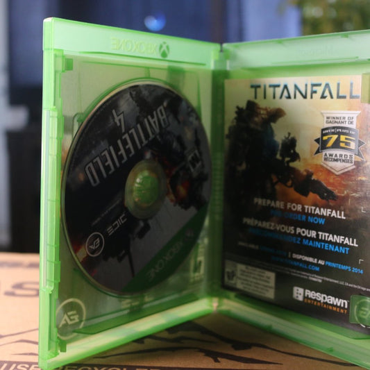 Microsoft Xbox One Battlefield 4 Released Complete Game Manual Case