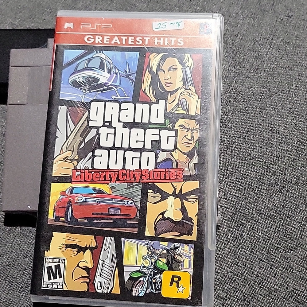 Grand Theft Auto Liberty City Scories Greatest Hits Psp Video Game –  Omniphustoys