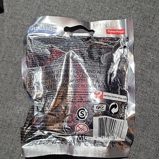 Dc Super Friends Imaginext 3-8 Fisher-Price 2018 Action Figure Sealed Toy In Bag