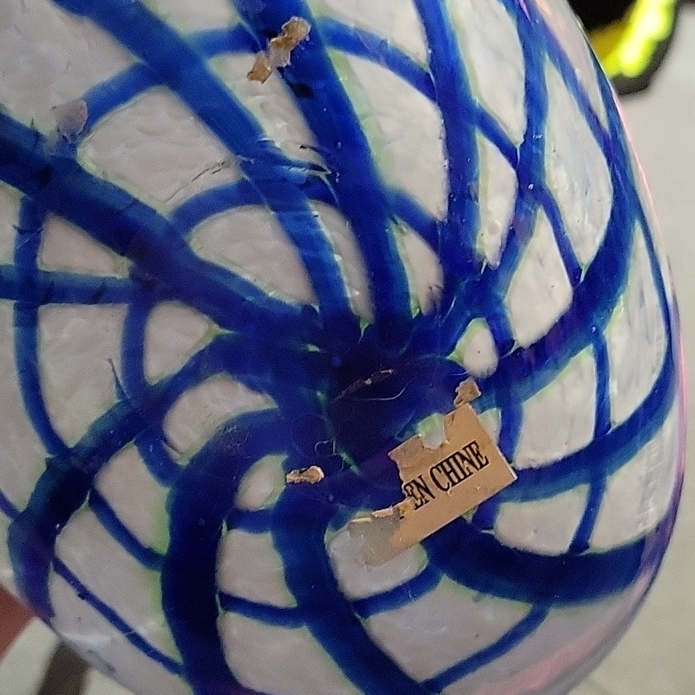 Large Murano Style Glass Handbag