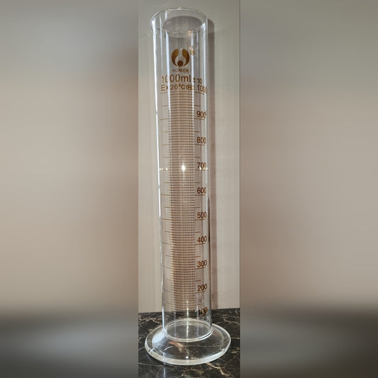 Scientific Labware Glass Graduated Cylinder 1000Ml Home Scientific Labware Bomex