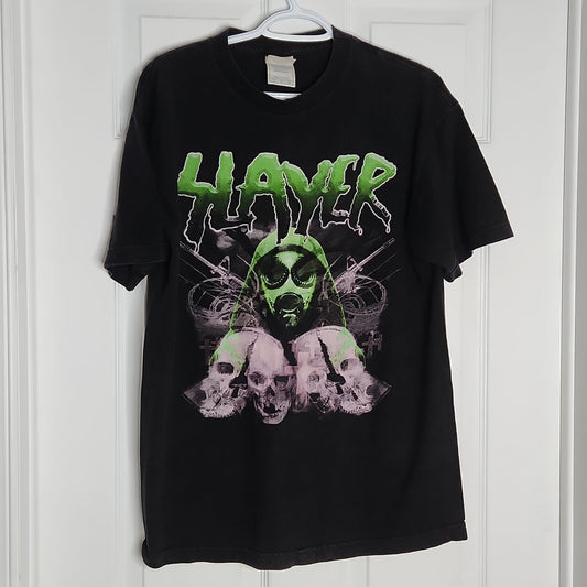 Vintage 2002 Slayer Gas Mask T Shirt Large