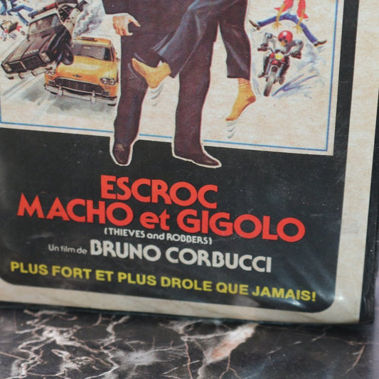 Vhs Bud Spencer Escroc Macho Et Gigolo Bruno Cordbucci Film Video Vintage Rare