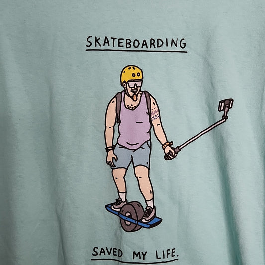 Brother Merle Aqua T Shirt Xl