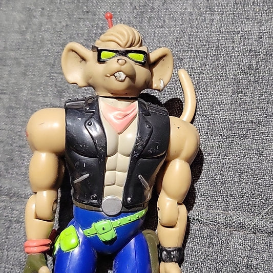 Vintage Galoob 1993 - Biker Mice From Mars - Throttle - Action Figure