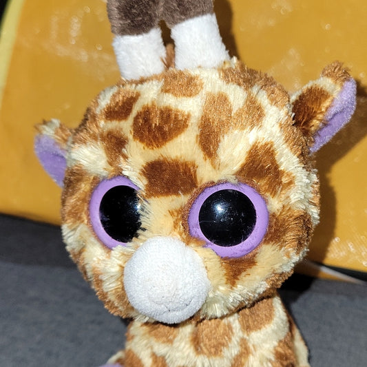 Ty Beanie Boo Plush Safari The Giraffe Stuffed Animal 6.5" Soft