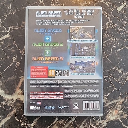Alien Breed Trilogy Pc Dvd Speaking English Textes En Français
