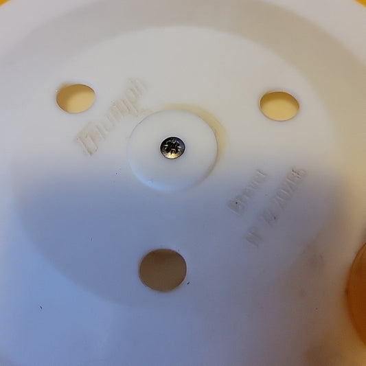 Triumph Brevet Salad Spinner / Dryer - Yellow- Made In France Mid-Century Mcm