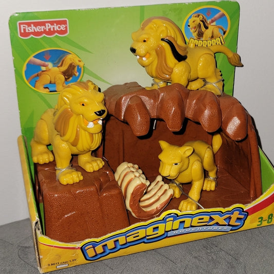 2008 Fisher Price Imaginext Lions Jungle Safari Adventure Brand New In Box