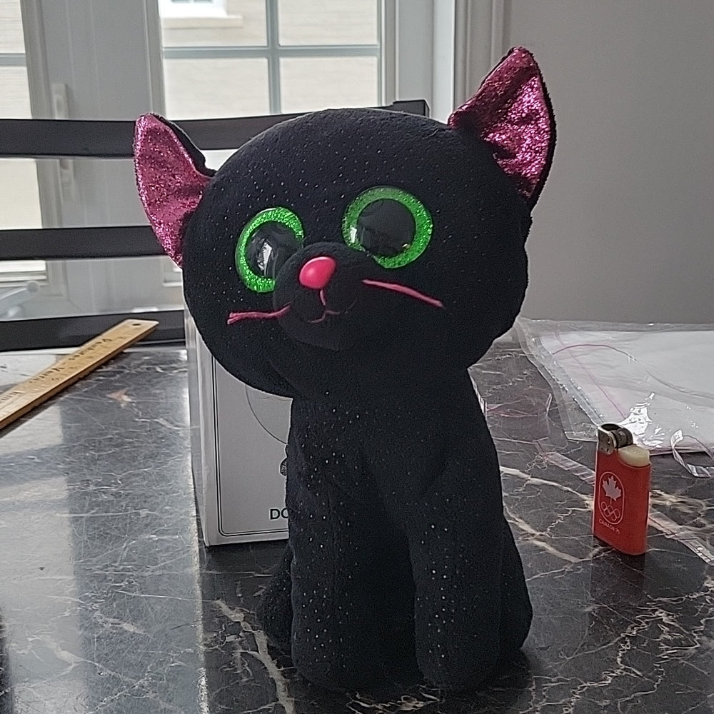 Ty Beanie Boos Halloween Potion The Cat Soft Plush Toy No Pumpkin Omniphustoys