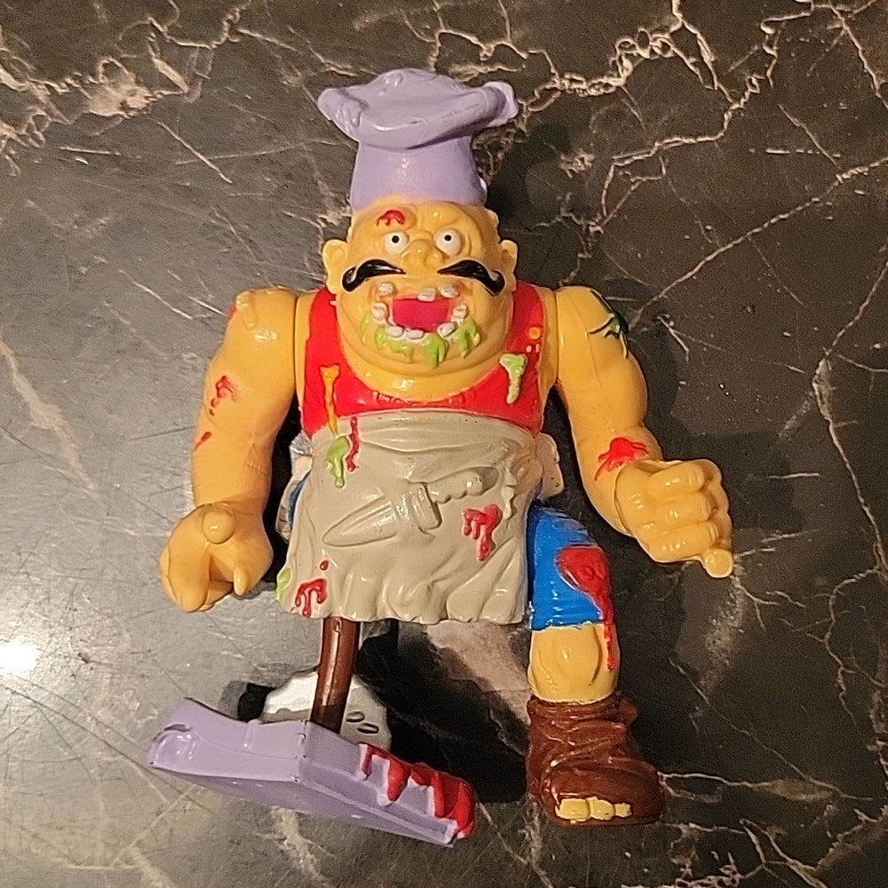 Vintage Tmnt Playmates Pizza Face 1990 Loose Action Figure Toy