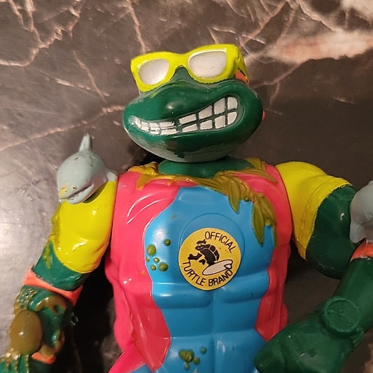 Look Tmnt 1990 Sewer Surfer Michaelangelo Figure Teenage Mutant Ninja Turtles